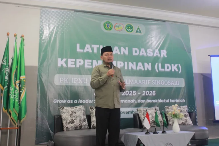 MA Almaarif Singosari Sukses Gelar LDK IPNU-IPPNU, Bentuk Siswa Berkarakter Pemimpin