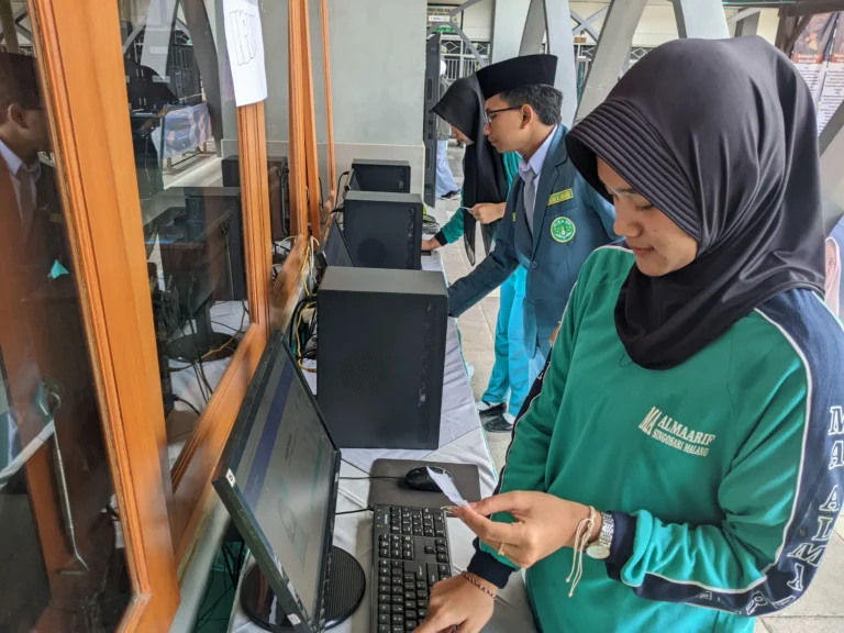 Pemilihan Ketua IPNU dan IPPNU 2025 MA Almaarif Singosari Digelar Digital, Bentuk Edukasi Demokrasi Siswa